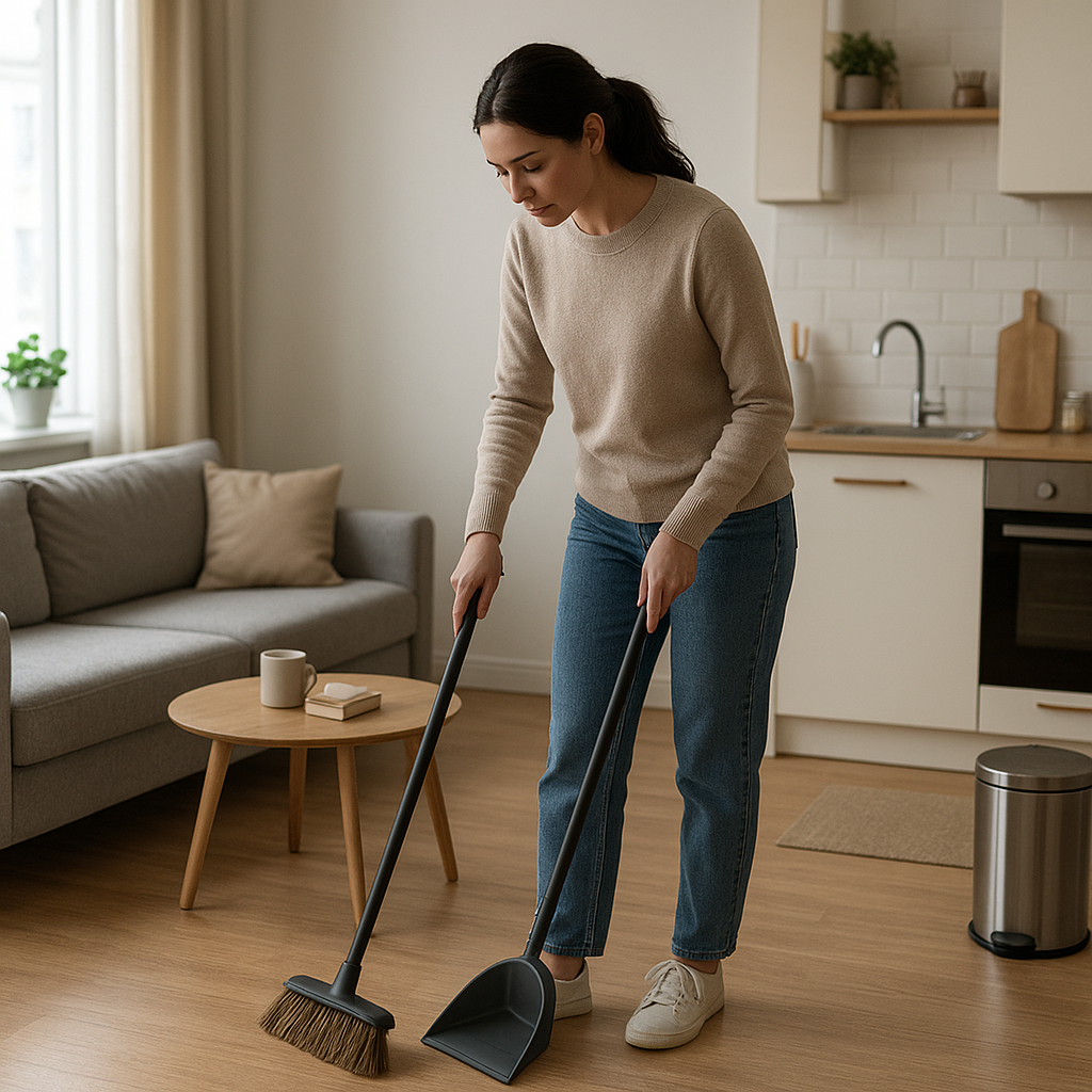 Sprzątanie w mieście – jak utrzymać porządek w małym mieszkaniu