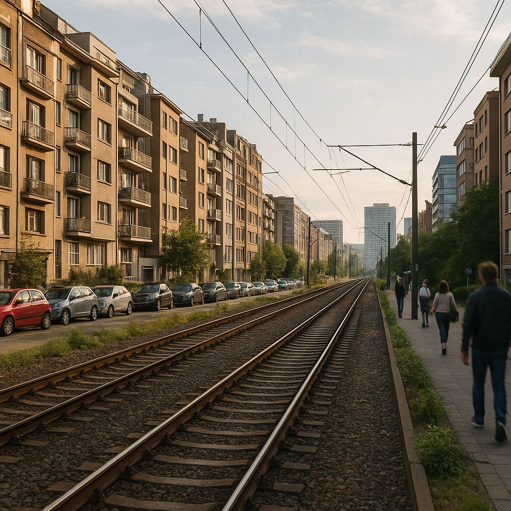 Życie w mieście przy torach – plusy i minusy