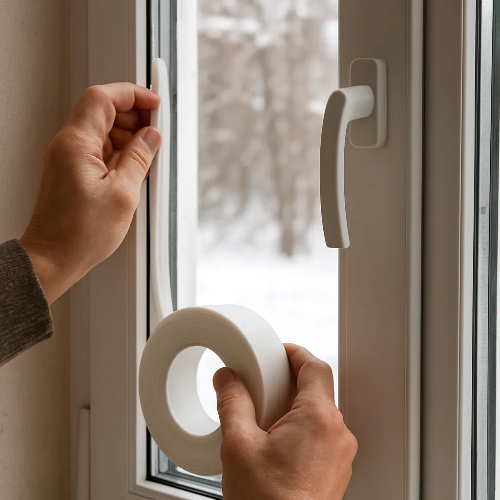 Jak samodzielnie uszczelnić okno przed zimą